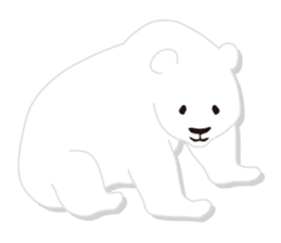 Monochrome panda! sticker #304460