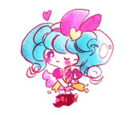 MAGICAL GIRL SHIBUPOPPI sticker #304954