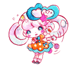 MAGICAL GIRL SHIBUPOPPI sticker #304962