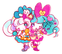 MAGICAL GIRL SHIBUPOPPI sticker #304967