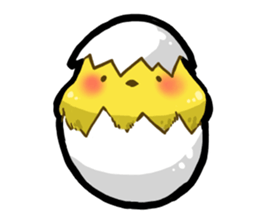 Animal fluffy sticker #305276