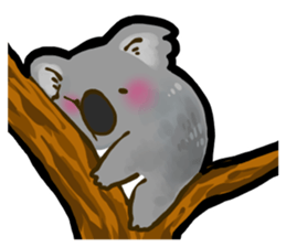 Animal fluffy sticker #305294