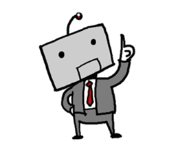 Qube : The businessman sticker #305306