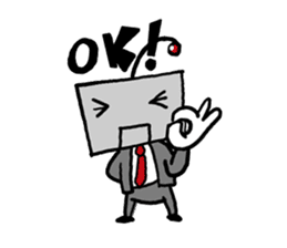 Qube : The businessman sticker #305311