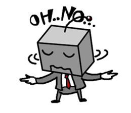 Qube : The businessman sticker #305312