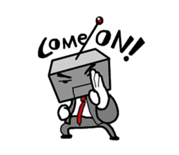 Qube : The businessman sticker #305314