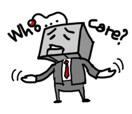 Qube : The businessman sticker #305321