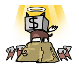 Qube : The businessman sticker #305322