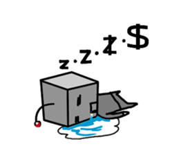 Qube : The businessman sticker #305325