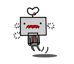 Qube : The businessman sticker #305327