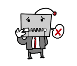 Qube : The businessman sticker #305328