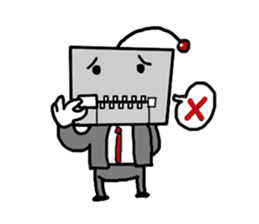 Qube : The businessman sticker #305328