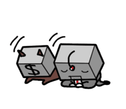 Qube : The businessman sticker #305330