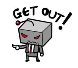 Qube : The businessman sticker #305331