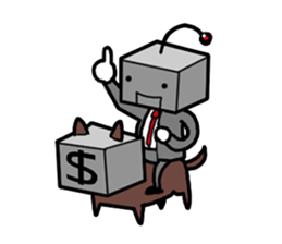 Qube : The businessman sticker #305333