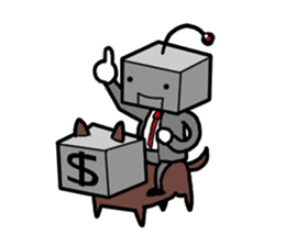 Qube : The businessman sticker #305333