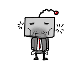 Qube : The businessman sticker #305338