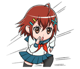 Schoolgirl X child (Ekusuko) sticker #305468