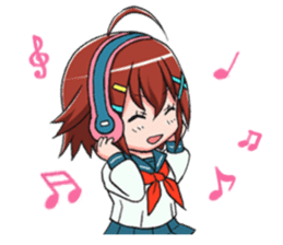 Schoolgirl X child (Ekusuko) sticker #305471