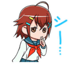 Schoolgirl X child (Ekusuko) sticker #305472