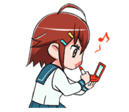 Schoolgirl X child (Ekusuko) sticker #305473