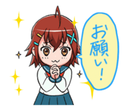 Schoolgirl X child (Ekusuko) sticker #305475