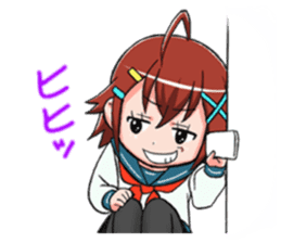 Schoolgirl X child (Ekusuko) sticker #305476