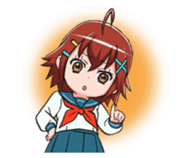 Schoolgirl X child (Ekusuko) sticker #305478