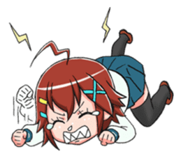 Schoolgirl X child (Ekusuko) sticker #305479