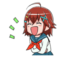 Schoolgirl X child (Ekusuko) sticker #305483