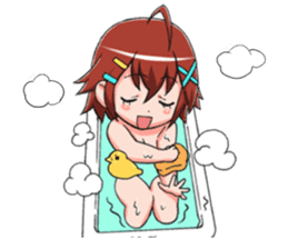 Schoolgirl X child (Ekusuko) sticker #305485