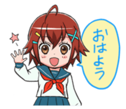 Schoolgirl X child (Ekusuko) sticker #305487