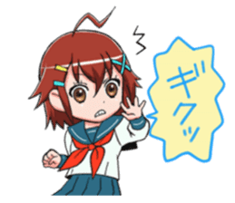 Schoolgirl X child (Ekusuko) sticker #305488