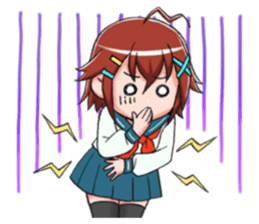 Schoolgirl X child (Ekusuko) sticker #305498