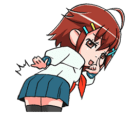 Schoolgirl X child (Ekusuko) sticker #305500