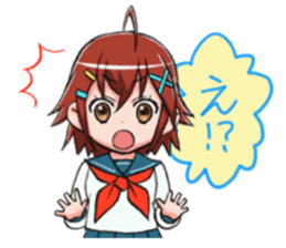 Schoolgirl X child (Ekusuko) sticker #305502