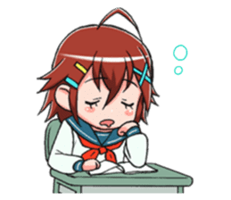 Schoolgirl X child (Ekusuko) sticker #305504