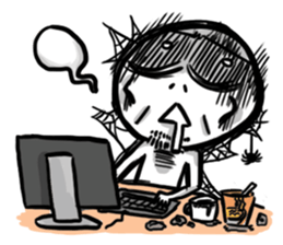 Manudglom and friends sticker #305638