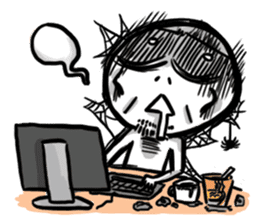 Manudglom and friends sticker #305638