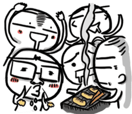 Manudglom and friends sticker #305639