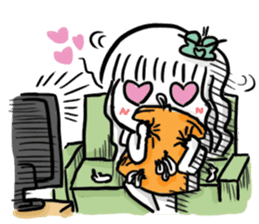 Manudglom and friends sticker #305643