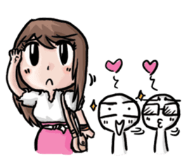 Manudglom and friends sticker #305645