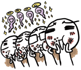 Manudglom and friends sticker #305646