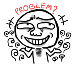 Manudglom and friends sticker #305659