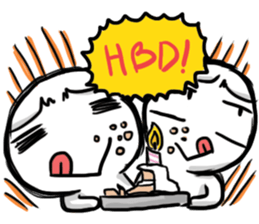 Manudglom and friends sticker #305663