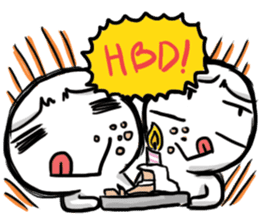 Manudglom and friends sticker #305663