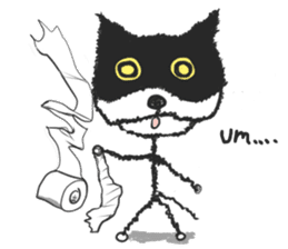 KEN the CAT, part II sticker #305674