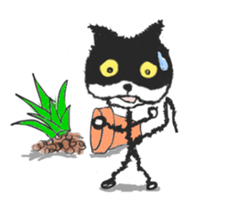 KEN the CAT, part II sticker #305697