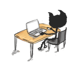 KEN the CAT, part II sticker #305700