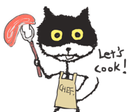 KEN the CAT, part II sticker #305704